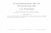 Constitución de la Provincia de La Pampa - Municipiosmunicipios.unq.edu.ar/modules/mislibros/archivos/la_pampa.pdf · Artículo 5º.-En caso de Intervención Federal, los actos y