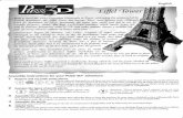 puzz3d.org Eiffel Tower.pdf · para hacer los ämientos. (Poco a poco, utilizando grúas y andamios, y ante una multitud de curiosos que se temía 10 peor, se izaron cuatro vigas