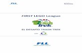 FIRST LEGO League · planteamiento de retos específicos para los participantes en España, desafiándolos así a diseñar soluciones innovadoras a problemas reales relacionados con