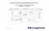 COCINA CERRADA Mod. SAJA - Manuel Celismanuel-celis.com/.../03/Hergom-Cocina-DEVA-Libro-de-instrucciones.pdf · Las ventajas de las chimeneas de ladrillo son: a) La masa de ladrillos