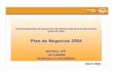 REPSOL-YPF UN CARIBE VENEZUELA OCCIDENTEargentina.indymedia.org/uploads/2004/06/plan_negocios_2004_repsol... · 1 Tanque de 14,000 Bls, 1 Celda de Flotación de 25,000 Bls/día, Bombas