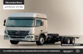 Mercedes-Benz ATEGO 2730 TECNOLOGÍA EURO 5 … · sistemas de frenado auxiliares freno delantero y trasero asistencia elect nica sistema electrico baterÍa alternador n mero y cilindrada