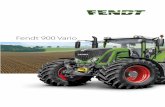 Fendt 900 Vario - AGCO GmbH · 6 Mayor rendimiento. Para los tractores de alta gama, son fundamentales el rendimiento y la rentabilidad, además del confort y la seguridad. Con el