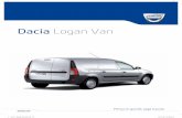 Dacia Logan Van - daciamodellen.nl · Tipo tren delantero Pseudo-McPherson con brazo triangulado Tipo tren trasero Eje flexible con perfil semi-rígido - muelle helicoïdal R u e