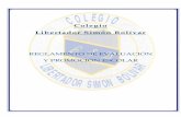 Colegio Libertador Simón Bolívar - €¦ · ... Pre: Pre: Pre- ---Básica, Básica y Media HBásica, Básica y Media ... se enmarca en los esfuerzos de mejoramientos de la Calidad