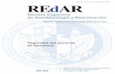 Volumen 58 Supl. 3 Diciembre 2011 REdAR - sensar.orgsensar.org/wp-content/uploads/2012/05/Suplemento-REDAR-Seguridad... · la Revista Española de Anestesiologia y Reanimación (REDAR),