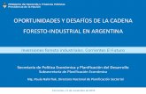 OPORTUNIDADES Y DESAFÍOS DE LA CADENA ... Elaboración propia con base en Plan de Energías Renovables en Argentina. Septiembre 2016 Ofertas recibidas para proyectos de biomasa. Plan