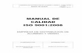 MANUAL DE CALIDAD ISO 9001:2008 - DSpace en … · 2012-02-07 · MANUAL DE CALIDAD Versión: Página 1 de 21 MANUAL DE ... Normas ISO 9001:2008, ISO 9004:2004 ... Se utilizará el