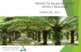 PROYECTO PALMA DE ACEITE MITOS Y REALIDAD · La palma de aceite sin deforestar contribuye a mitigar el cambio climático. El biodiesel de palma reduce los GEI entre 83% y 108% frente