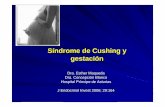 Síndrome de Cushing y gestación - SENDIMADsendimad.org/sesiones/cushing_y_gestacion.pdf · Caso clínico Retraso de la ... Alteración coagulación e infección puerperal J Clin