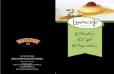 Postres Cafe Digestivos - Iniciorestaurantelimoncello.com/menu/postres.pdf · Clásico sabor a café y queso mascarpone. ... Un delicioso y esponjoso pastel relleno de Nutella ...