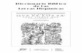 Diccionario B­blico de las Letras Hispnicas .de la Biblia en las letras hispnicas (castellana,