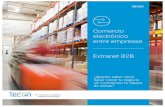 Comercio electrónico entre empresas Extranet B2B - …€¦ · soluciones de comercio electrónico B2B han registrado ahorros de costes de hasta el 15%. Las Extranet B2B se conectan