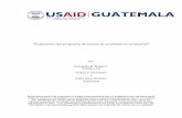 “Evaluación del programa de becas de la USAID en el … · Tabla 10: Efectos marginales basados en el probit..... 21. Evaluación del programa de becas de la USAID en el Quiché