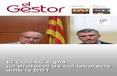 El COGAC signa un protocol de col·laboració amb la DGTgestors.cat/assets/web/uploads/publicaciones/revista_201710666.pdf · I parlant de futur i de professió, us participo ...