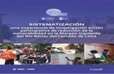 Proyecto Ciudades Focales: Una experiencia de ... · Una experiencia de investigación acción participativa de reducción de la vulnerabilidad en la Margen Izquierda del Rio Rímac