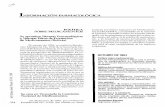 1 NFOJXMACIÓN FARMACOLÓGICAhist.library.paho.org/Spanish/BOL/v117n4p344.pdf · llen dentro del marco de la política de medicamen- tos, y ... Paracetamol, antiácidos, ciclosporina,