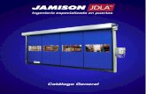 catalogo para envio - JAMISON JDLAjamisonmexico.com/catalogo.pdf · Estás comprando la experiencia de una empresa que ha demostrado Su liderazgo en el diseño y manufactura de puertas