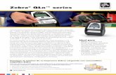 Zebra QLn™ series - intesiscon.com · de su trabajo. Esta impresora permite su mantenimiento proactivo, mostrando mensajes de alerta de impresora, carga ... T 91 358 95 11 · marketing@es.zetes.com