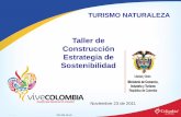 Taller de Construcción Juega el 11 de octubre con las … · •Plan de Mercadeo y Comercialización para el municipio de Nuquí – Chocó y 4 municipios del Valle de Tenza –Boyacá.