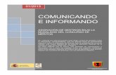 COMUNICANDO E INFORMANDO - AUGC Madrid | …augcmadrid.es/wp-content/uploads/2013/12/comunicado_destinos... · modelo y contenido de las fichas del ... (figurando en la correspondiente