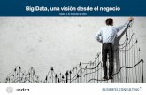 Big Data, una visión desde el negocio - INIA HomePage · Big Data, una visión desde el negocio 15 BBVA utiliza la información de consumo para ... Big Data no hace solo referencia