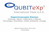 Presentación de PowerPoint - qubitexp.comqubitexp.com/Raman Brochure Oferta QUBITeXp V1.pdf · Resumen de aplicaciones . oficinacol@qubitexp.co ... para mediciones Raman en tejidos,