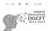 Oferta Educativa DGCFT, 2014-2015 - icatver.gob.mx · 360 01-PA 2000A CCO Programa de estudio Elaboración de Mezclas para Conservas Alimenticias de Origen Vegetal 195 01-PA-2013A-EBC-02