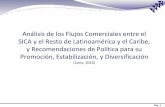 Análisis de los Flujos Comerciales entre el SICA y el ... · miembros del MERCOSUR: Argentina, Bolivia, Brasil, y Paraguay. iii) Diez de los veintidós acuerdos comerciales reportados,