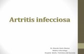 ARTRITIS - microred.files.wordpress.com · ARTRITIS Reacción inflamatoria del espacio articular , seguido de infección, lo que conduce a : Artritis Supurada - Séptica o Bacteriana