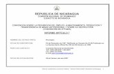 REPUBLICA DE NICARAGUA - unog.chhttpAssets... · - Sub Estaciones y Central Hidroeléctrica. 07 U. - Campos de Minas Fronterizos y litoral. 428 U. ... Minas (IMSMA), se actualizó