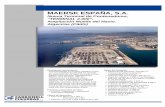 MAERSK ESPAÑA, S.A. - cfcyp.com · Marina, nave almacén, taller de mantenimiento y edificio de control, construcciones realizadas por Carbonell Figueras, SA. La terminal se encuentra