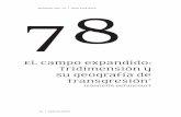 El campo expandido: tridimensión y su geografía demilenio.uprb.edu/Milenio2008/J_Betancourt.pdf · la modernidad en México, al igual que en otras partes del mundo, el arte tridimen-