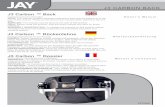 Rückenlehne J3 Carbon ™ Dossier - ortoweb.com · USUARIO: Antes de utilizar este producto, lea atentamente el manual completo. REGISTRO DE GARANTÍA: Para validar la garantía
