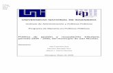 UNIVERSIDAD NACIONAL DE INGENIERIA - …ribuni.uni.edu.ni/390/1/24515.pdf · semi-estructurada, encuesta y el desarrollo de un grupo focal intersectorial. Consulta documental : Se