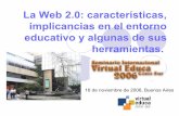 La Web 2.0: características, implicancias en el entorno ...jcanas/inca/web2_arg.pdf · Seminario Internacional Virtual Educa Cono Sur 2006 Fernando Santamaría Puntos a tratar II