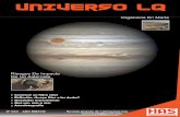 UNIVERSO lQ - latinquasar.org · revista con sus maravillosos artículos y fotos, ya que sin ellos ... sólidas y de gas para buscar compuestos orgánicos. Mediante calentado de mues