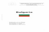 Informe Secretaría: Informe Económico y Comercial · 1 INFORME ECONÓMICO Y COMERCIAL Bulgaria Elaborado por la Oficina Económica y Comercial de España en Sofía Actualizado a