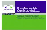Declar amb En-Dic 2016 Auditoría Externa · residuos y de plantas de clasificación de residuos, tratamiento y eliminación de residuos, limpieza de puertos, mantenimiento de parques