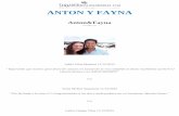 Anton&Fayna - siquieroislascanarias.com · ¡Suerte y muchas felicidades!" ~ ... " Que esta nueva vida que iniciáis juntos, ... os deseo toda la felicidad del mundo en esta nueva