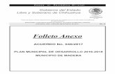 Folleto Anexo - Inicio | Chihuahua.gob.mx · -Diagnóstico de la situación que guarda el Ayuntamiento 2013-2016 -Plan de acción de los primeros 100 días de Gobierno ... (MIR´s).