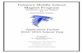 Fulmore Middle School Magnet Program · Noche de Información para Padres 6:00 p.m.-7:00 p.m. ... Programa “Explora” de la Universidad de Duke y nuestros estudiantes del séptimo