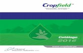 Catalogo - cropfield.pecropfield.pe/webantigua/images/catalogo/catalogo-2012.pdf · Unión Europea y RTPO, además de productos hormonales y de protección sanitaria registrados en