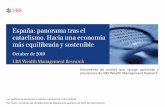 España: panorama tras el cataclismo. Hacia una …multimedia2.coev.com/pdfs/281010.pdf · la crisis y al contar con potentes dinámicas en su demanda interna ... selectiva de bonos