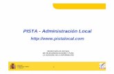 PISTA - Administración Local - Diputación de Badajoz · GEOPISTA OTROS SISTEMAS Bases de datos accesibles mediante JDBC Ficheros en los formatos soportados GEOPIST@ 25 Soluciones