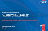 Programa Estratégico Nacional “ALIMENTOS …agendaproductividad.cl/wp-content/uploads/sites/22/2014/10/Program... · 800.000 puestos de trabajo Industria Alimentaria en Chile es