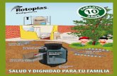 Biodigestor ROTOPLAS.pdf · No se agrieta ni fisura, confinando las aguas residuales domésticas de una forma segura, evitando contaminar los mantos freáticos. ... zanja de infiltración,