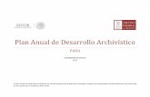 Plan Anual de Desarrollo Archivístico - gob.mxagn.gob.mx/pdf/PADA2015.pdf · 2.3 CONTROL DE RIESGOS ... El Plan Anual de Desarrollo Archivístico (PADA), es el instrumento de gestión