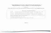 NORMATIVA INSTITUCIONAL - eempn.gob.eceempn.gob.ec/documentos_2017/Material Ley de Personal y su... · - Decreto Presidencial ... la selección a base de un sistema de evaluación