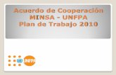 Acuerdo de Cooperación MINSA - UNFPA Plan de Trabajo … 240310.pdf · MINSA - UNFPA Plan de Trabajo 2010. Líneas Estratégicas. 1. ... ACTIVIDAD 2: AT a la Etapa de Vida Adolescente